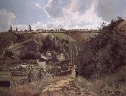 Camille Pissarro Loose multi-tile this Canada thunder hillside France oil painting artist